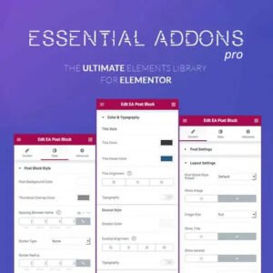 Essentials Addons for Elementor Pro